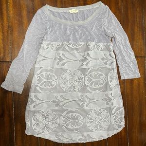 Anthropologie tunic style shirt